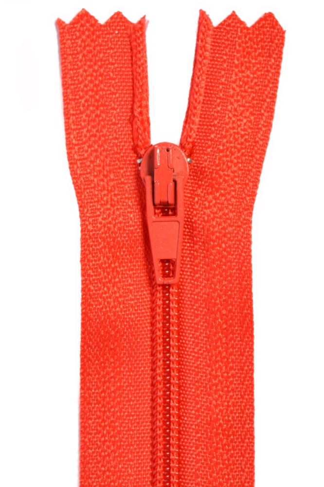 ZCE14-159 - ZIP CLOSED END 35 cm C820 RED