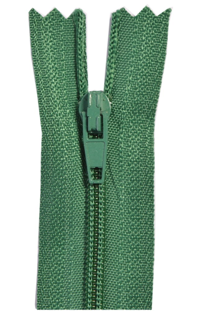 ZCE14-235 - ZIP AUTO CLOSED END 35  cm C151 EMERALD