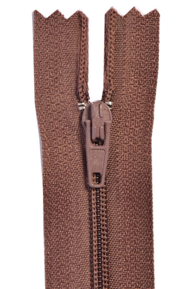 ZCE14-289 - ZIP(AUTO) CLOSED END 35 cm C161 LT BROWN