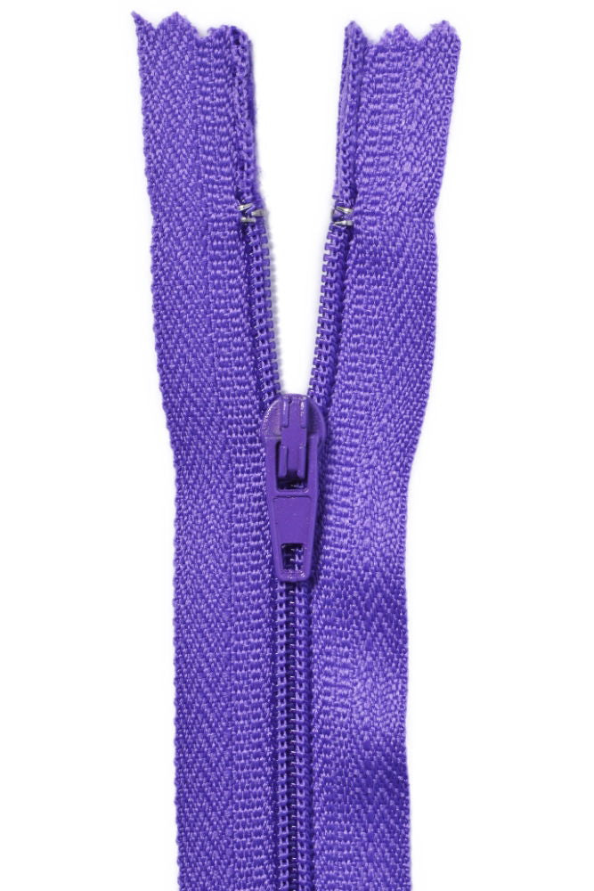 ZCE18-218 - ZIP (AUTO) CLOSED END 45 cm C218 PURPLE