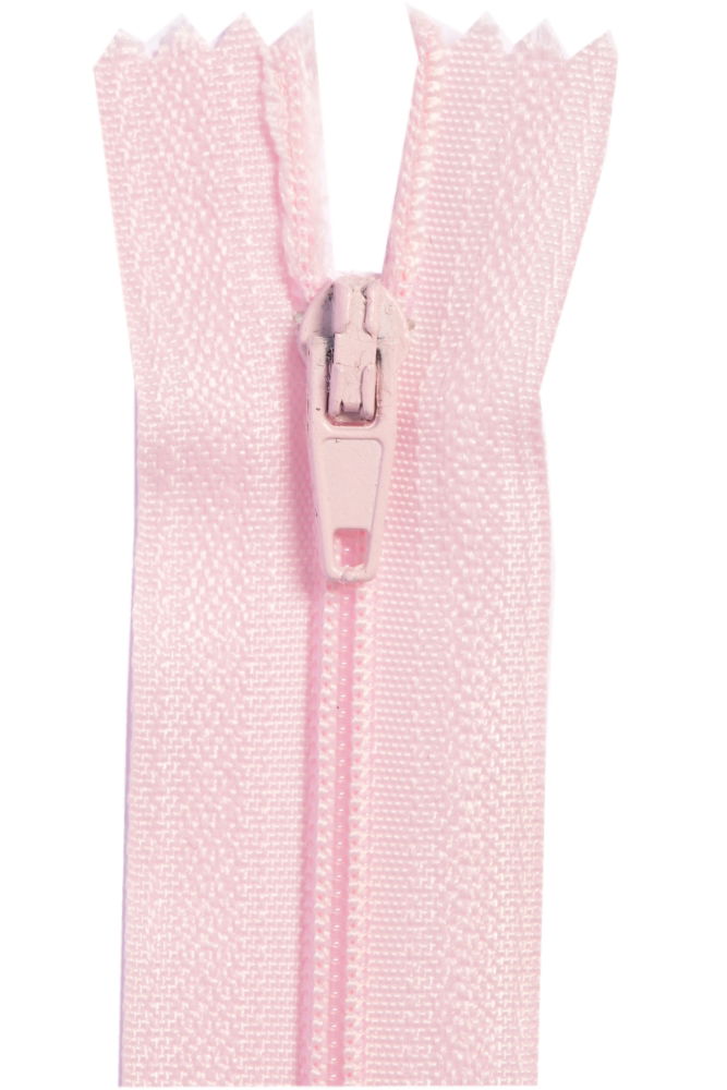 ZCE20-132 - ZIP AUTO CLOSED END 50 cm C512 PALE PINK