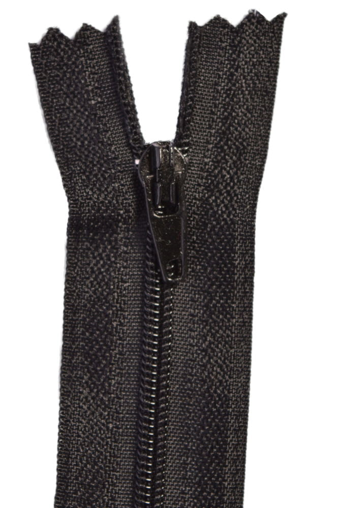 ZCE4-310 - ZIP CLOSED END 10 cm C580 BLACK