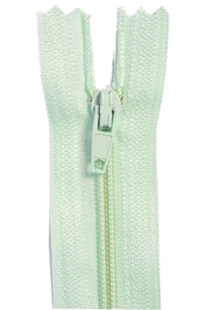 ZCE6-238 - ZIP CLOSED END 15 cm C823 MINT GREEN