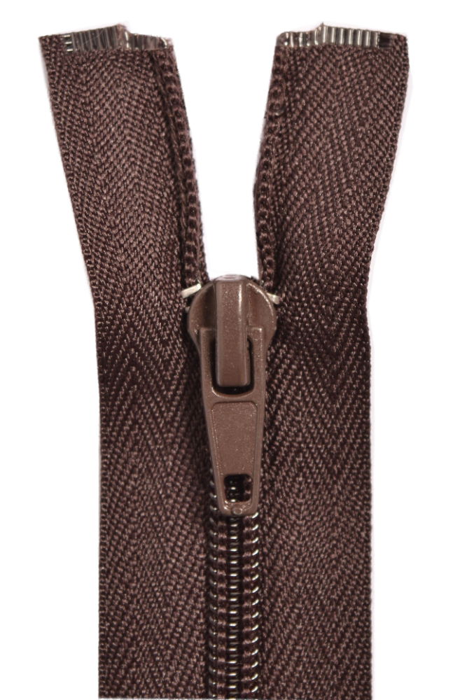ZOE26-295 - ZIPS OPEN END (AUTO) 65 cm C088/917 DK BROWN