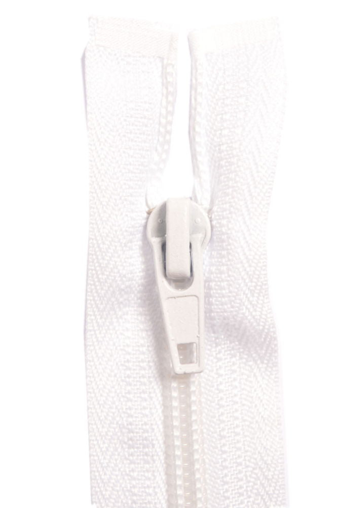 ZOE30-101 - ZIPS OPEN END (AUTO) 75 cm C501 WHITE