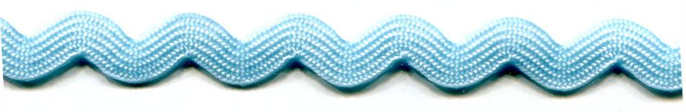 SR1404-9-305 - SUPER RIBBON RIC RAC 5mm 305 BABY BLUE
