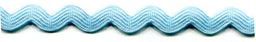 SR1404-9-305 - SUPER RIBBON RIC RAC 5mm 305 BABY BLUE