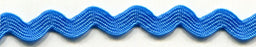 SR1404-9-346 - SUPER RIBBON RIC RAC 5mm 346 BATIK BLUE