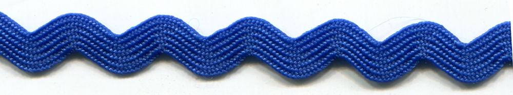 SR1404-9-350 - SUPER RIBBON RIC RAC 5mm 350 ROYAL BLUE
