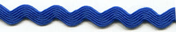 SR1404-9-350 - SUPER RIBBON RIC RAC 5mm 350 ROYAL BLUE