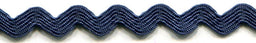 SR1404-9-370 - SUPER RIBBON RIC RAC 5mm 370 NAVY