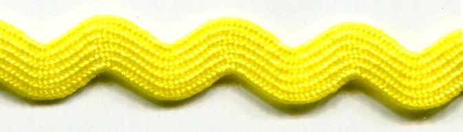 SR1404-9-640 - SUPER RIBBON RIC RAC 5mm 640 LEMON