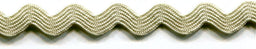 SR1404-9-835 - SUPER RIBBON RIC RAC 5mm 835 SOFT PINE