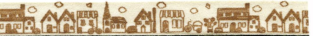 SR1413-15-NAT - SUPER RIBBON HOMES IN A STREET 15mm NATURAL