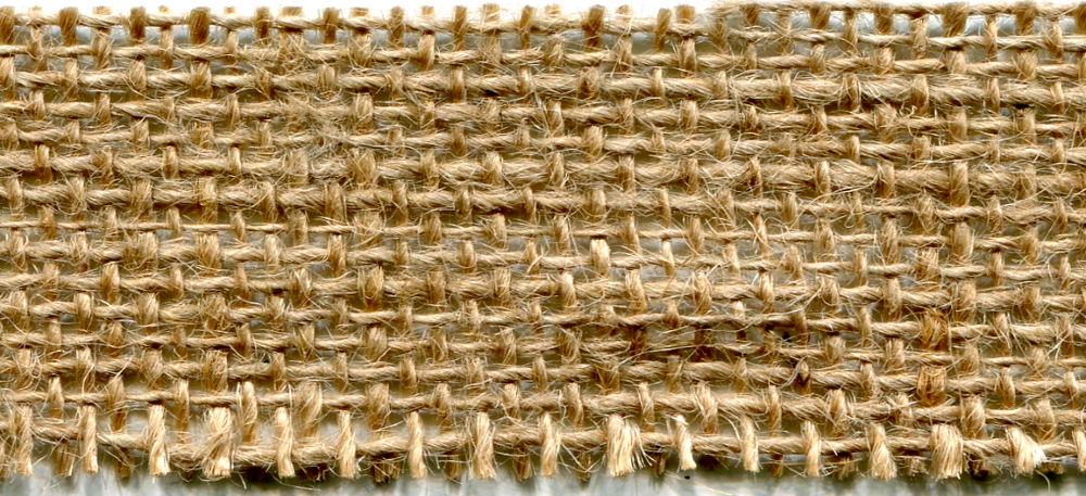 SR1503-32-HCE - SUPER RIBBON 32mm HESSIAN CUT EDGE