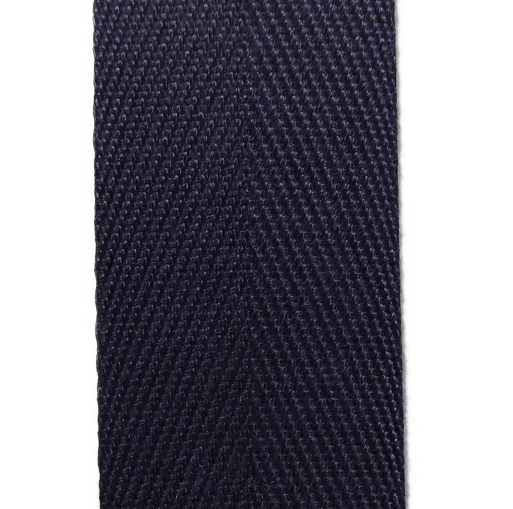 TW25-077  POLYESTER SINGLE TWILL TAPE CHARCOAL 25mm x 100 yards