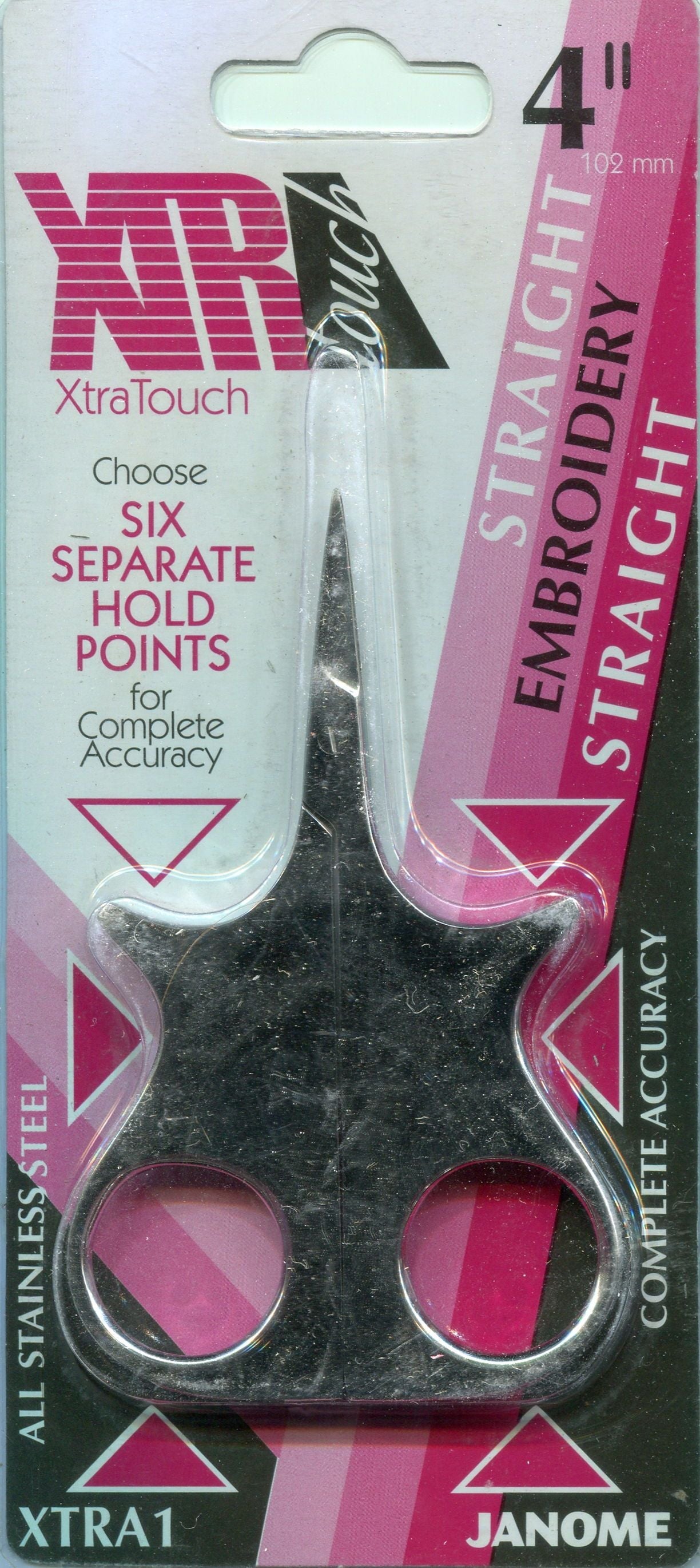 XTRA1 - JANOME XT EMBROIDERY STRAIGHT 4''