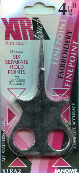 XTRA2 - JANOME XT EMBROIDEY FINE POINT 4.5''